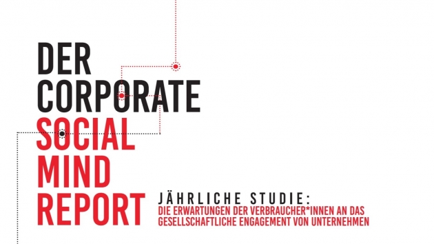 Deutsche erwarten soziales Engagement - Wie die Studie Der Corporate Social Mind Report zeigt, erwarten Konsument:innen von Unternehmen soziales Engagement - Quelle: Screenshot Wider Sense